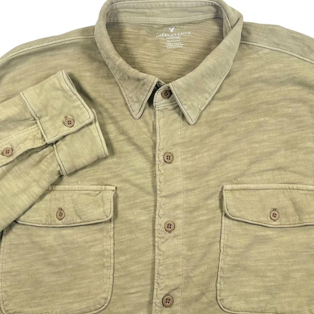 American Eagle Outfitters Mens XL Button‎ Down Shirt Long Sleeve Casual